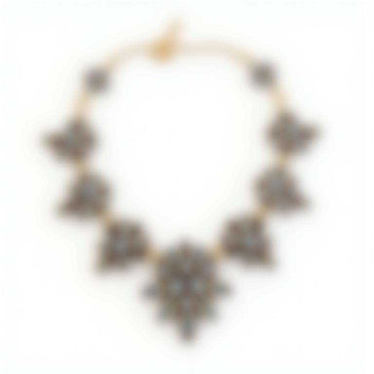 Collier inoxydable feuille et nacre